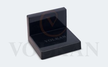 V201-Siyah L Tipi L&uuml;x Askı Elemanı (Siyah)